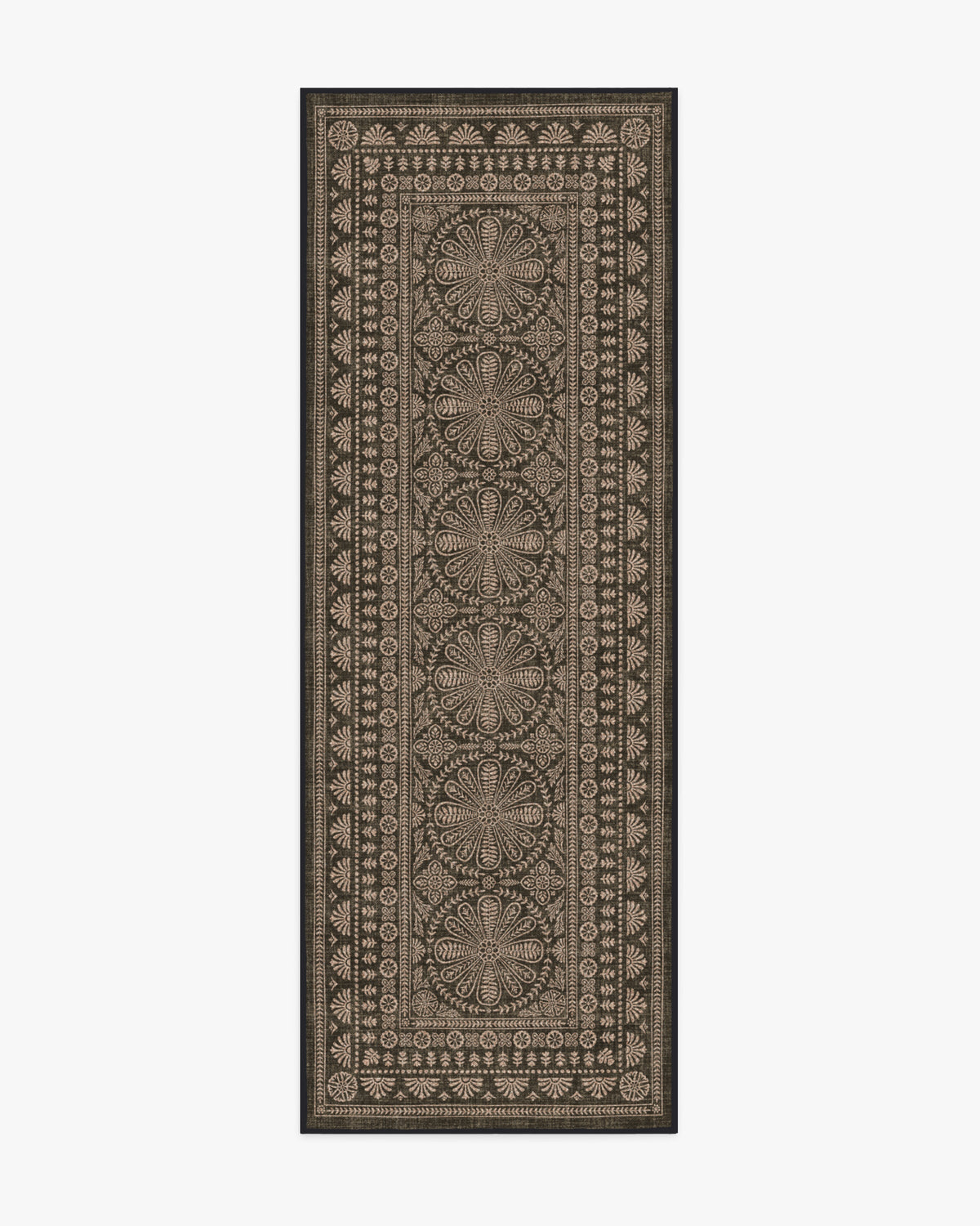 Maia Soft Black Re-Jute Rug
