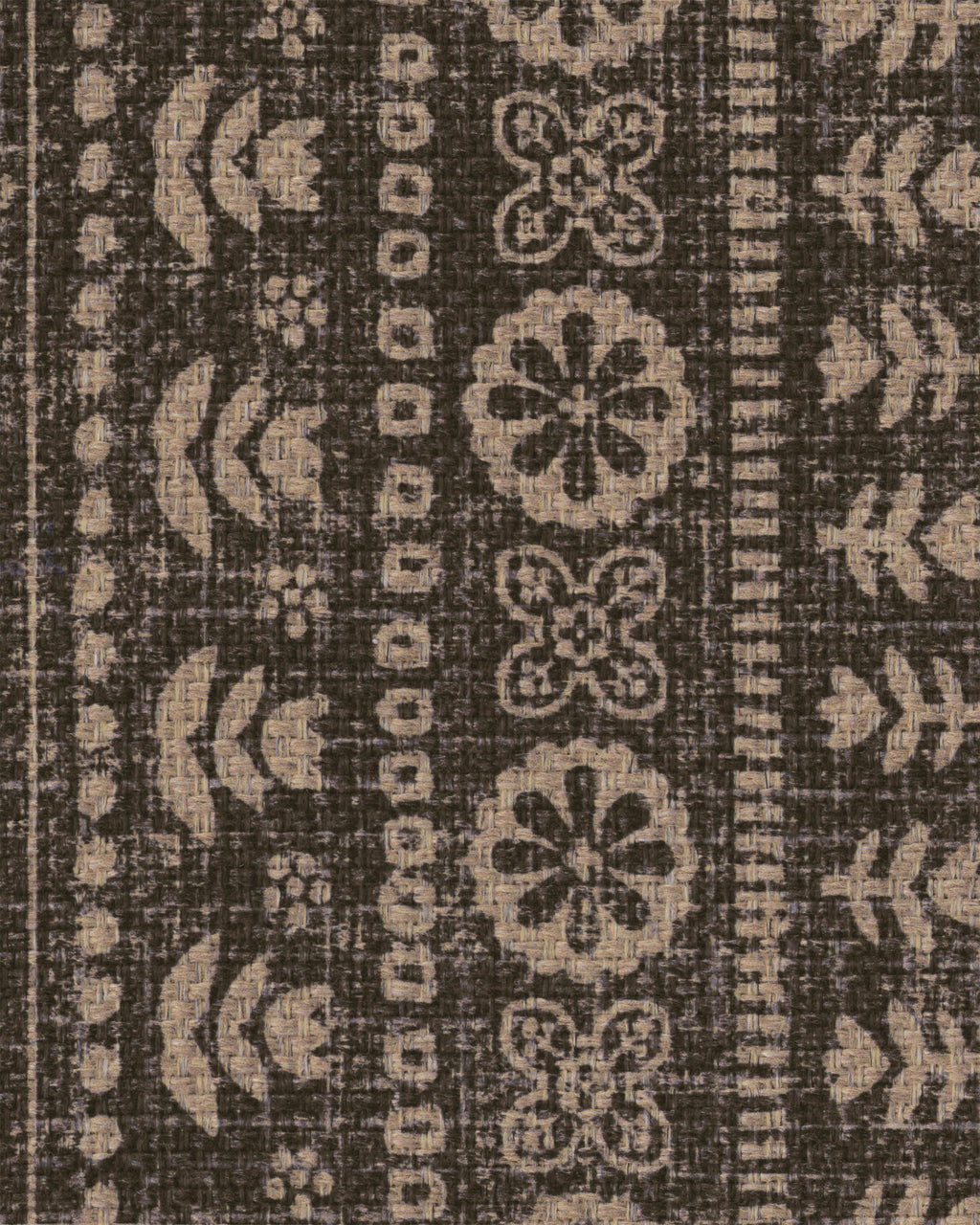 Maia Soft Black Re-Jute Rug
