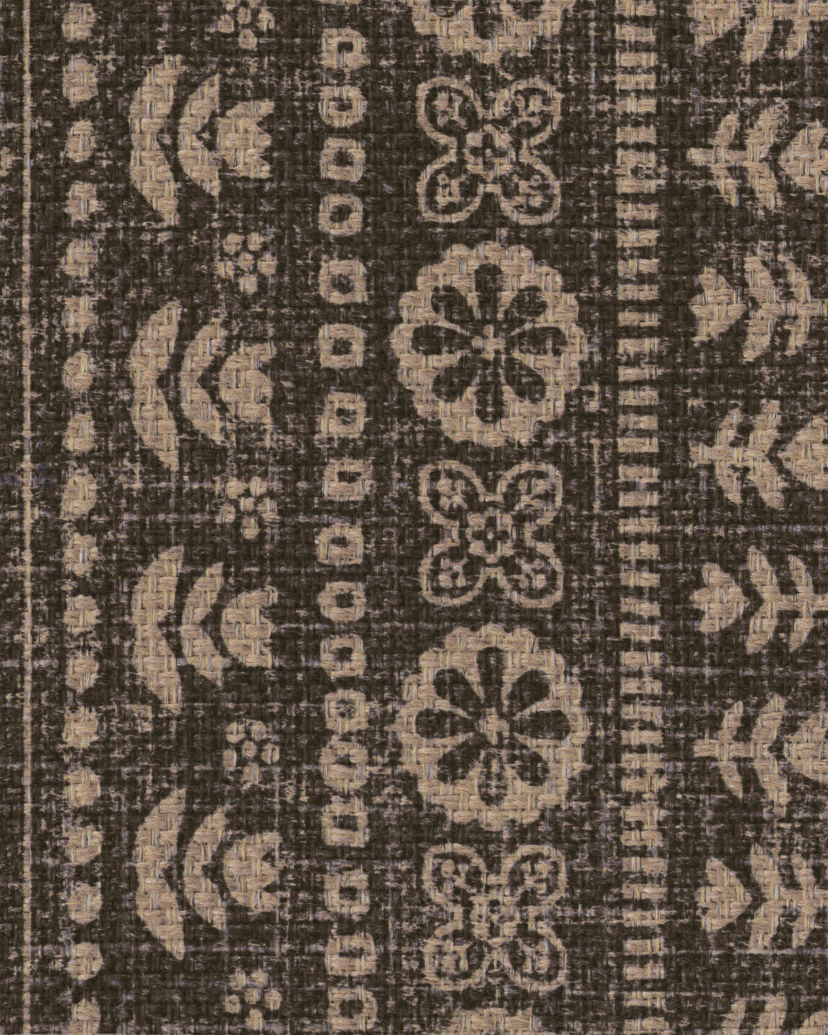 Maia Soft Black Re-Jute Rug