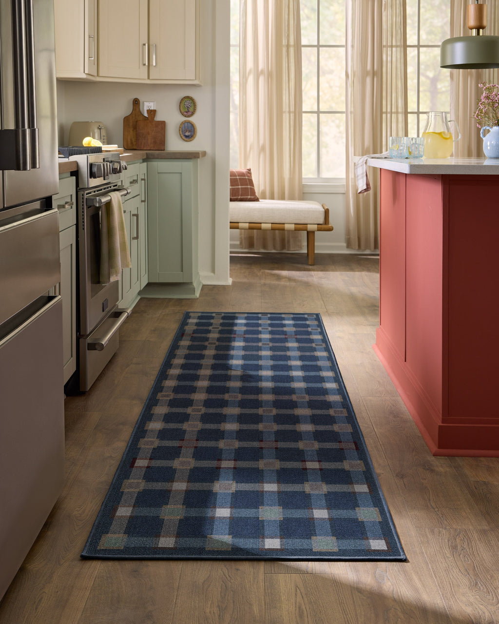 Maja Navy Multicolor Rug