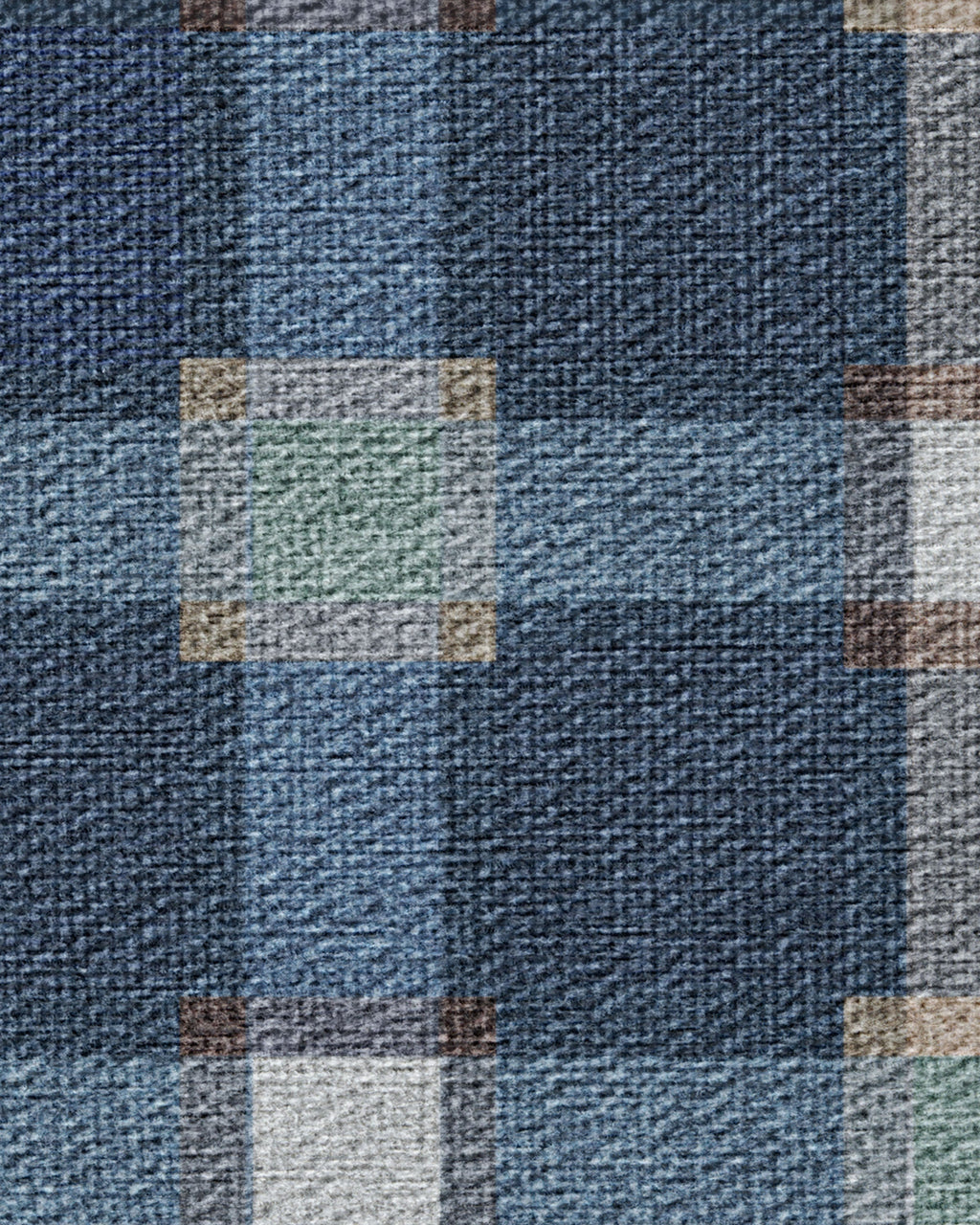 Maja Navy Multicolor Flatwoven Rug