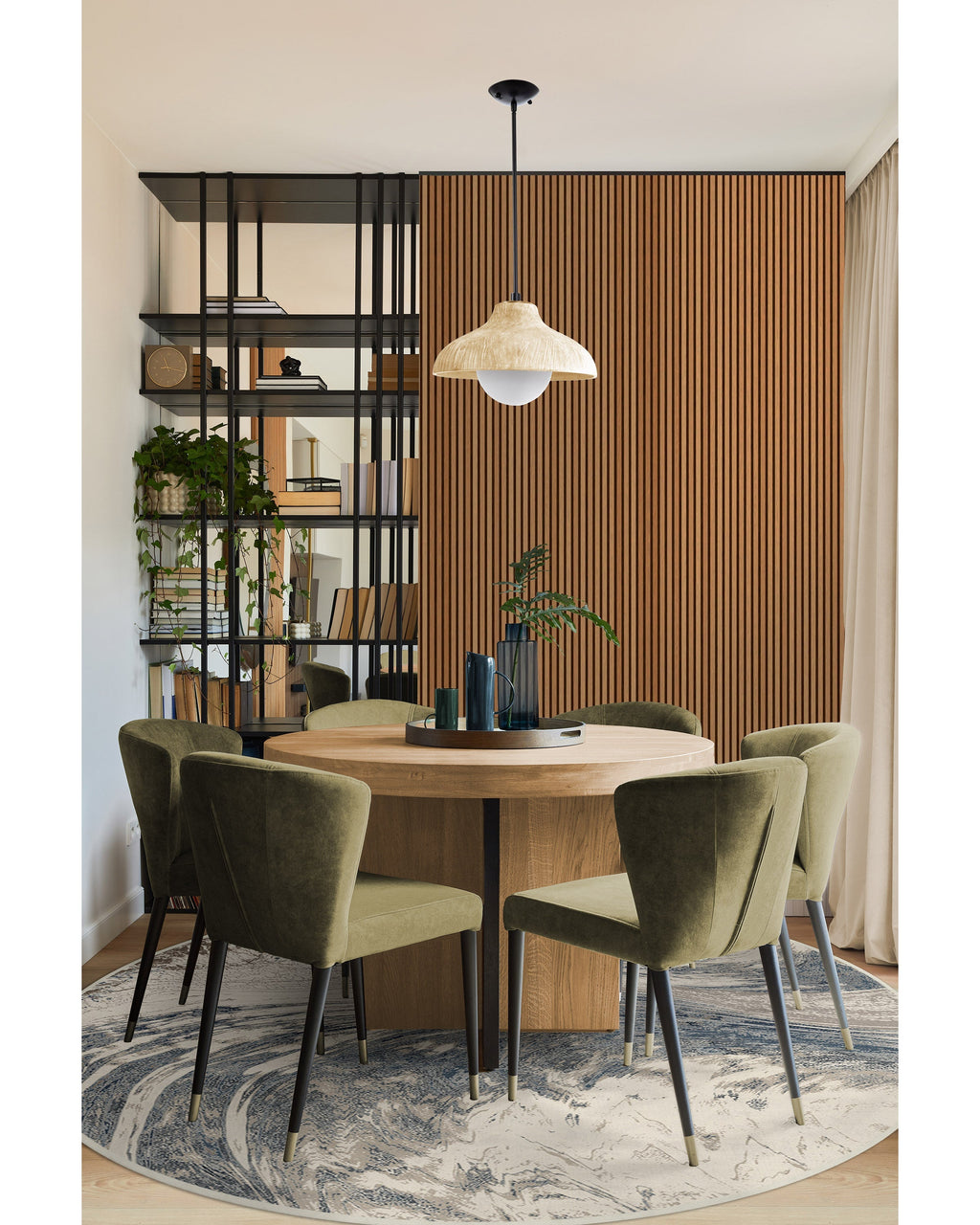 Malaspina Dusk Blue Flatwoven Rug