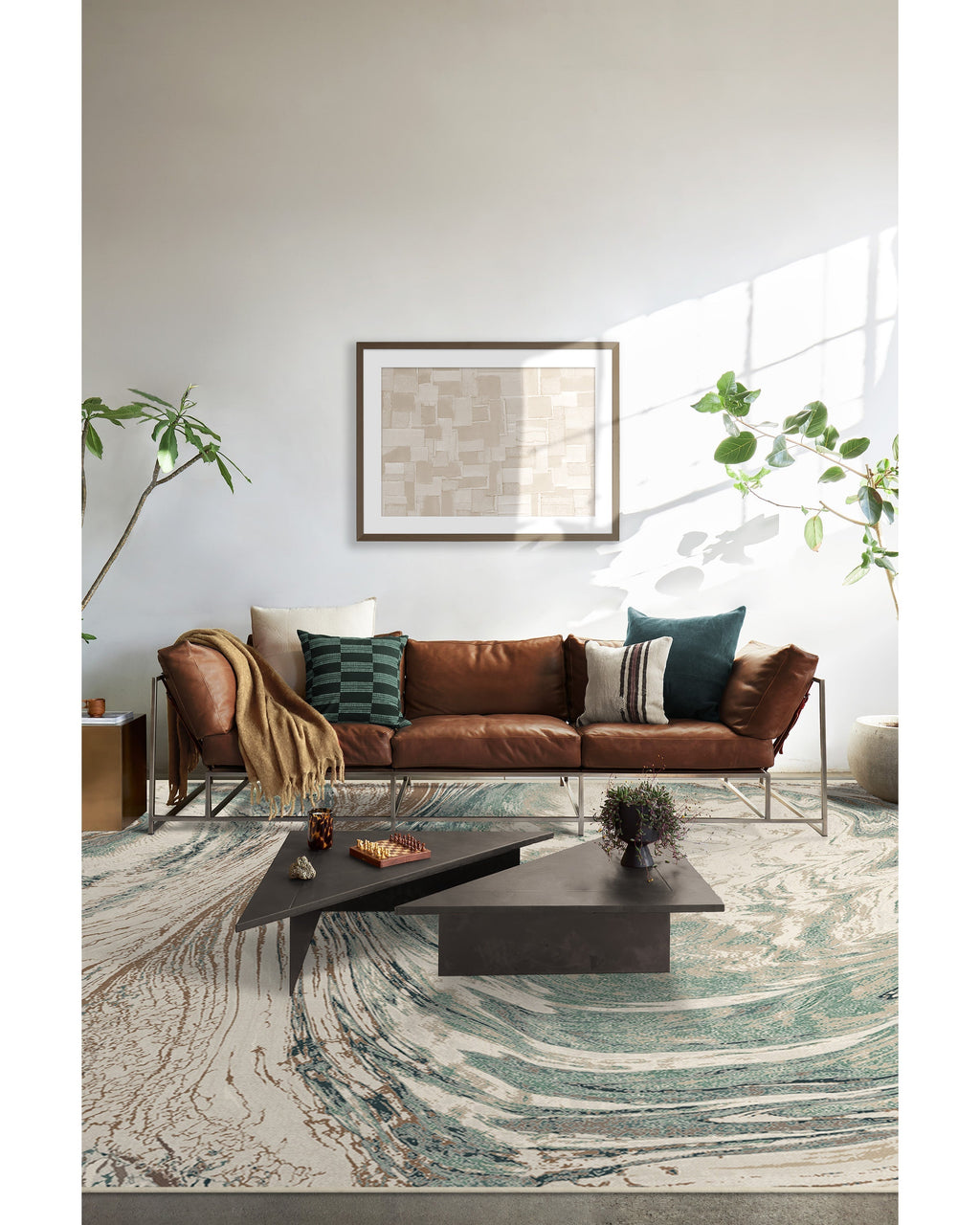 Malaspina Natural Sage Rug