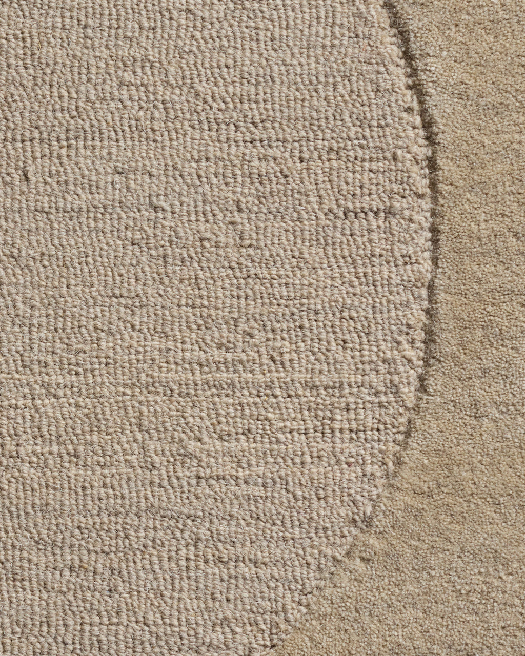Malta Beige Wool Rug