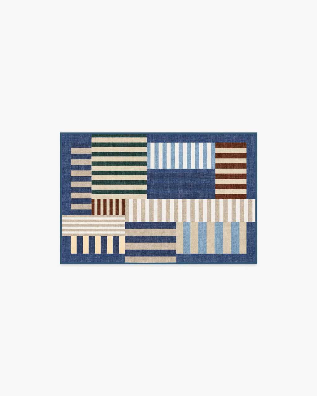Maritime Multicolor Flatwoven Rug