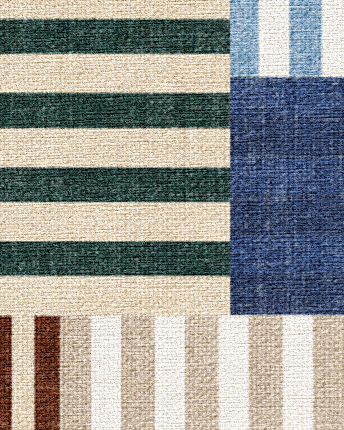 Maritime Multicolor Flatwoven Rug