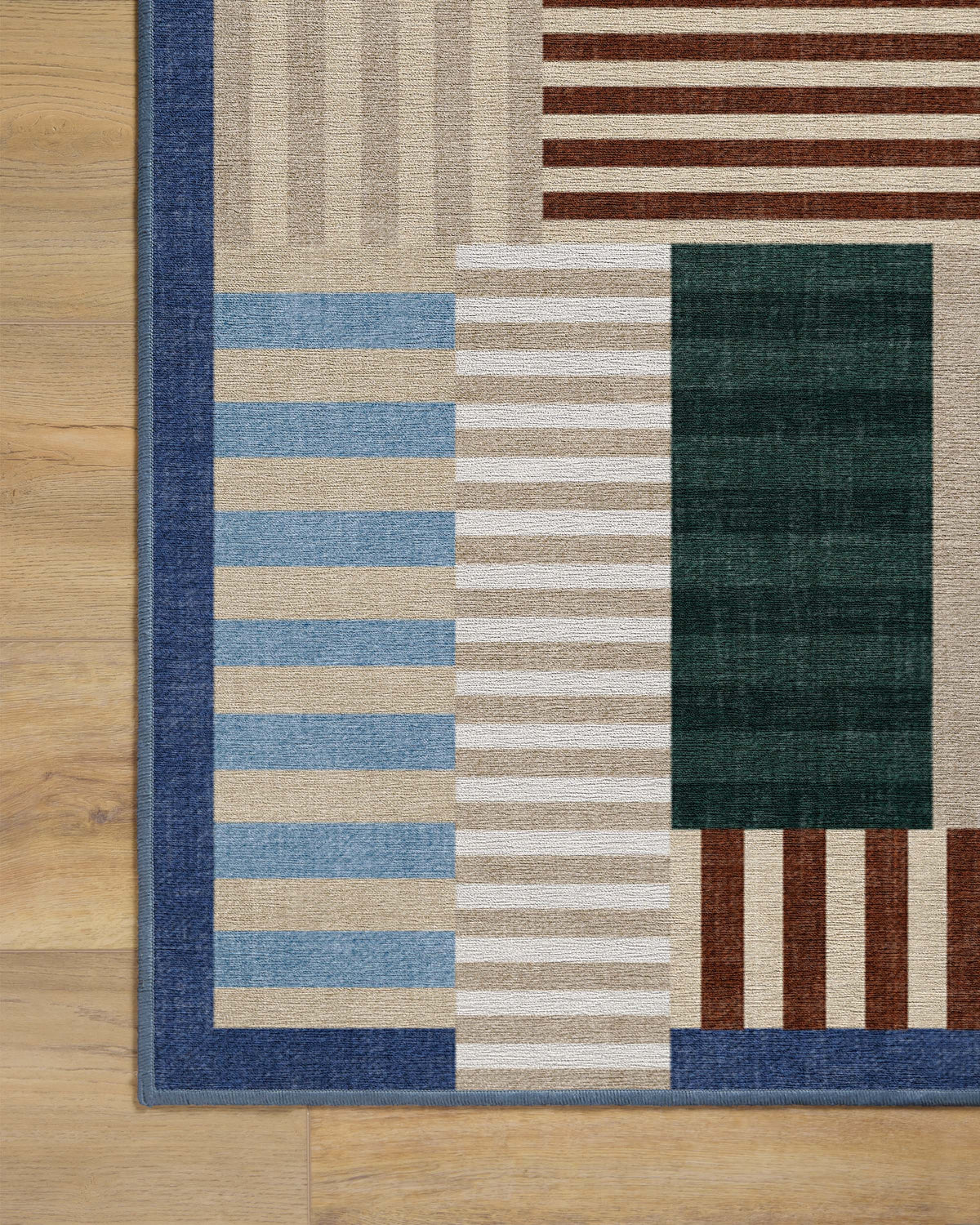 Maritime Multicolor Flatwoven Rug