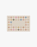 Marquise Border Natural Flatwoven Rug by Jonathan Adler