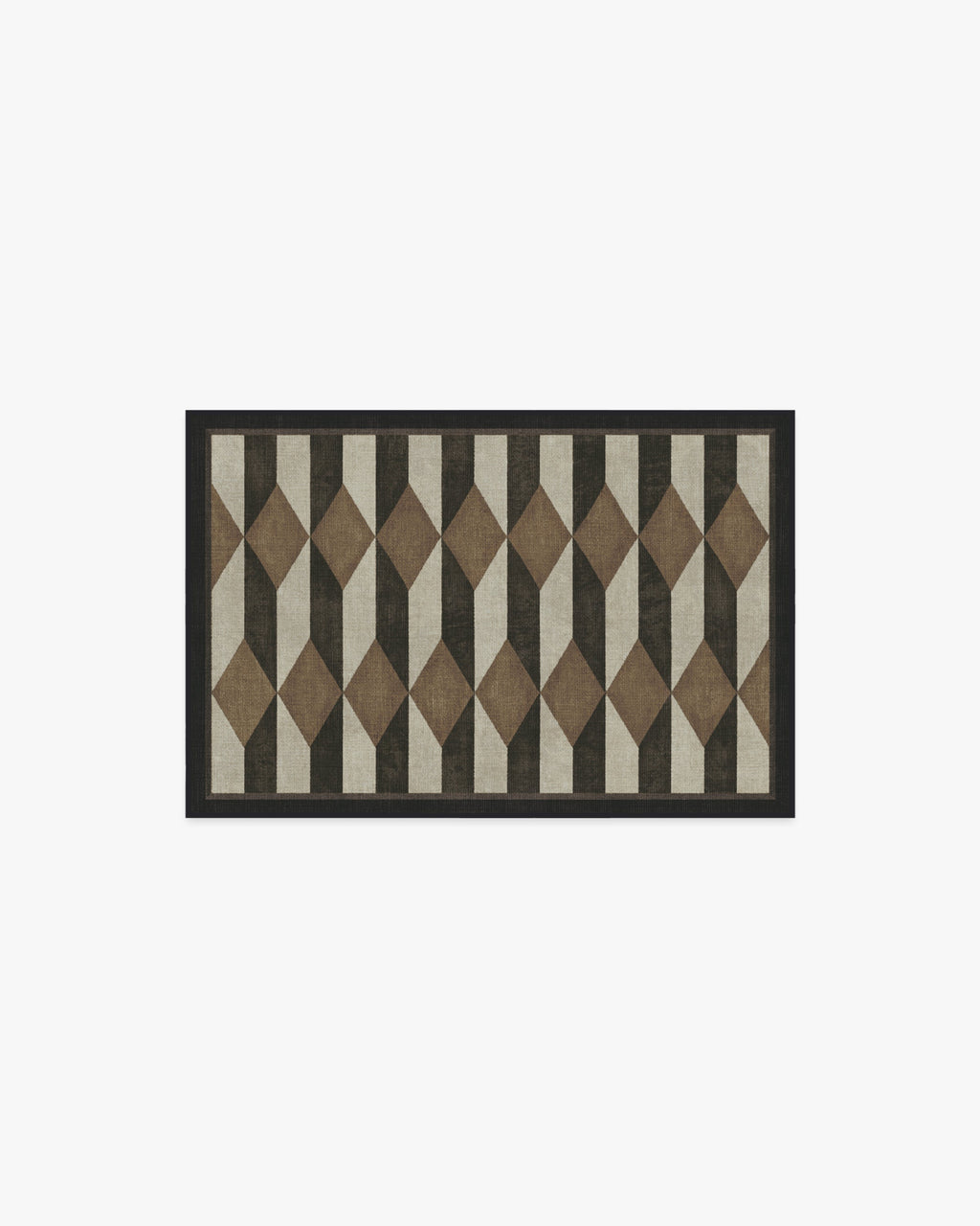 Oak Black & Camel Flatwoven Rug by Martyn Lawrence Bullard