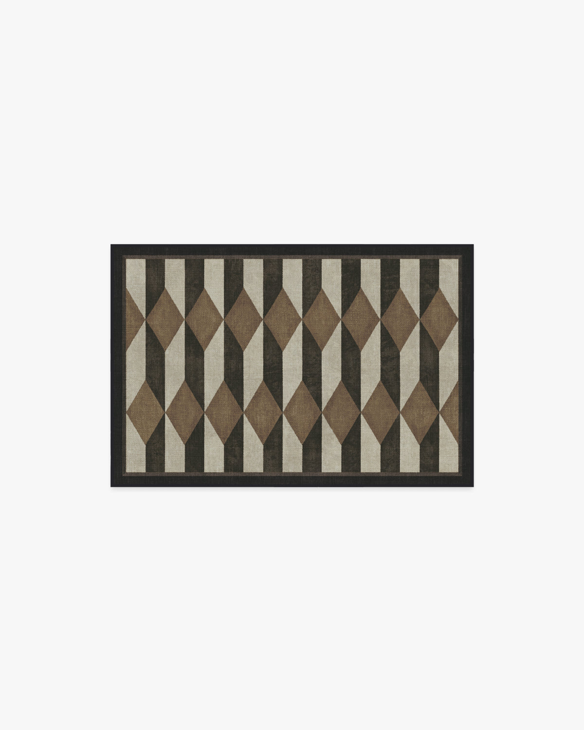 Oak Black & Camel Flatwoven Rug by Martyn Lawrence Bullard