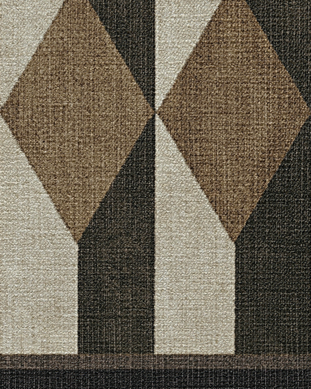 Oak Black & Camel Rug by Martyn Lawrence Bullard