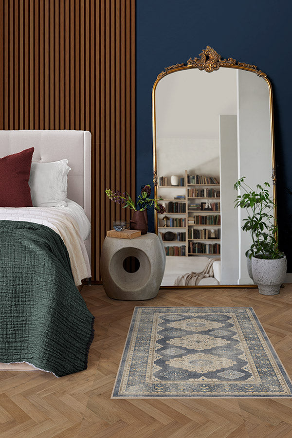 Maxine Dusk Blue Flatwoven Rug