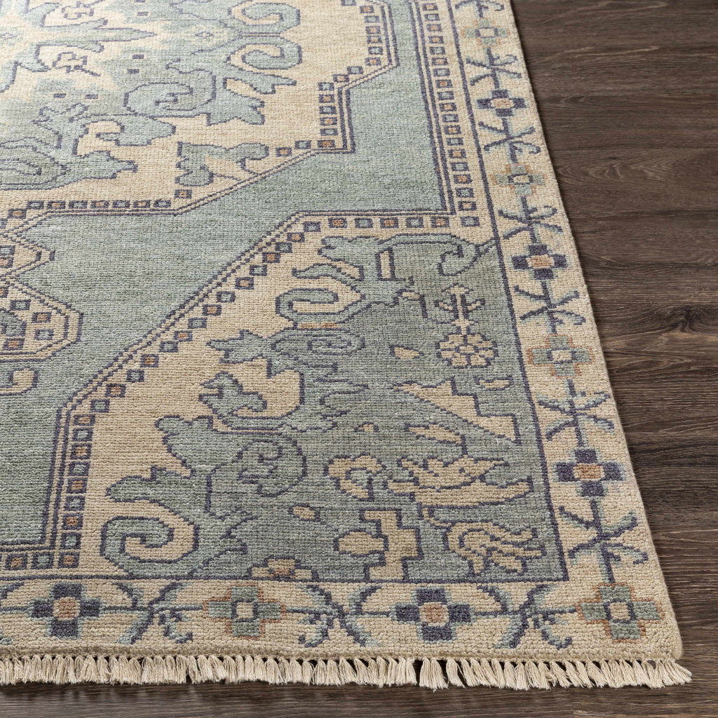 Mayland Premium Hand Knotted Wool & Viscose Area Rug
