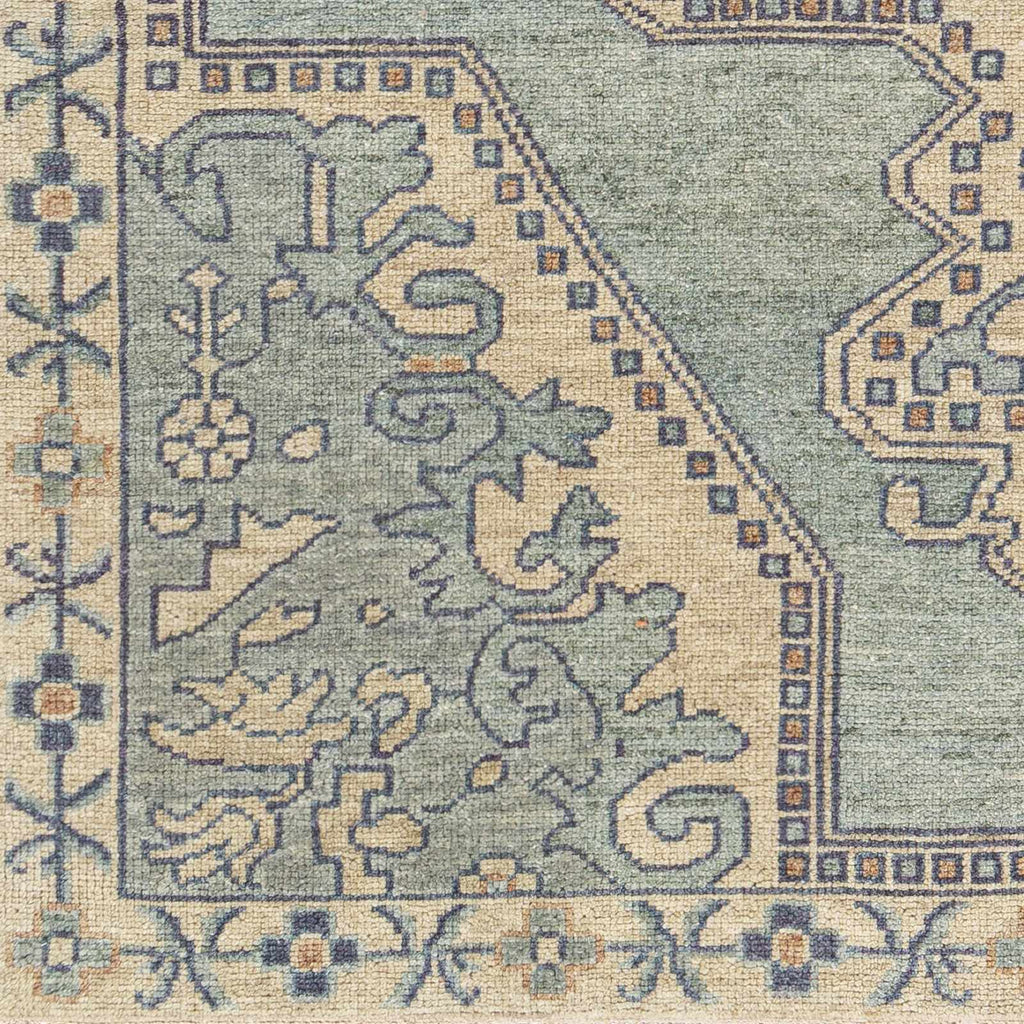 Mayland Premium Hand Knotted Wool & Viscose Area Rug