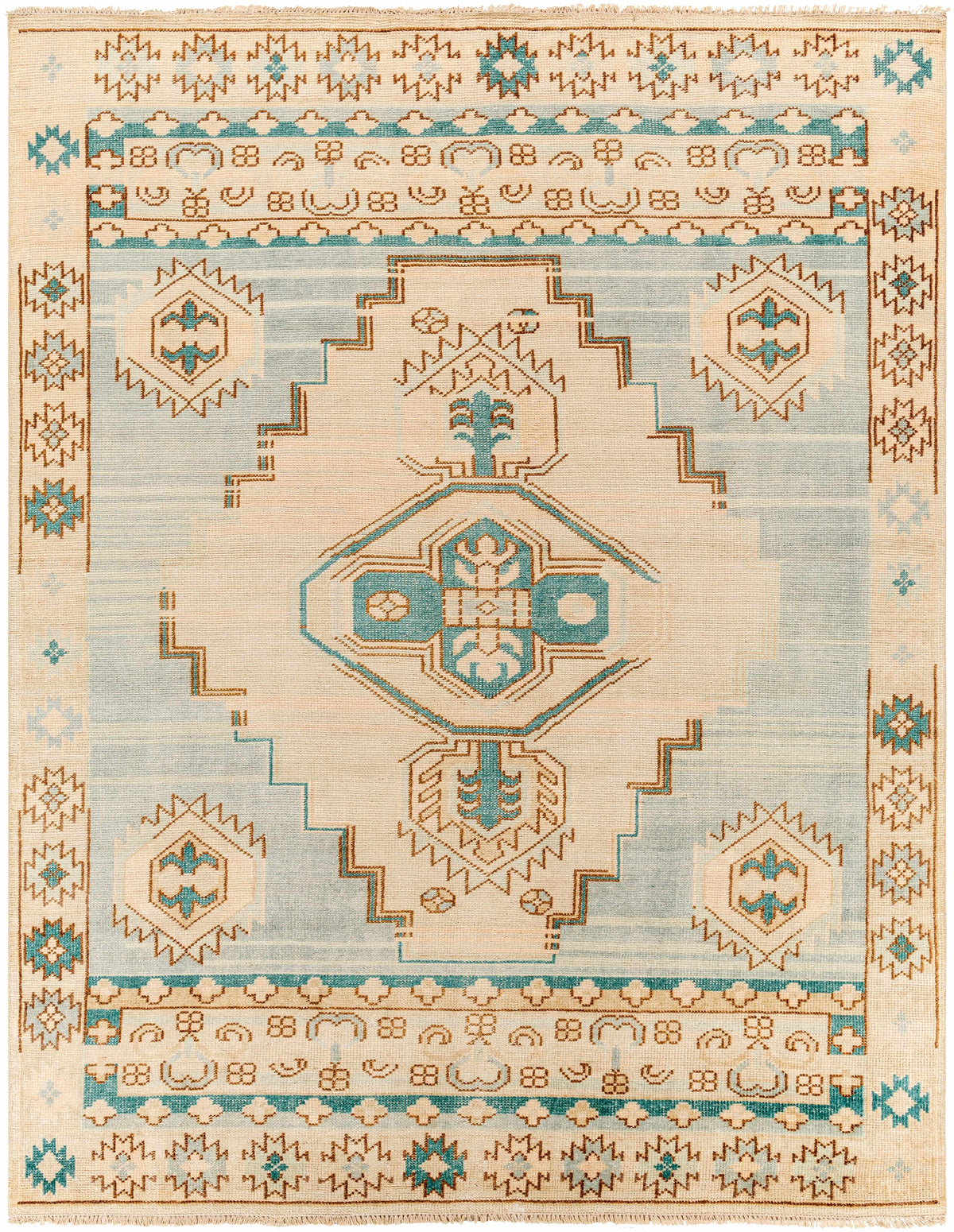 McColl Hand Knotted Wool Blend Rug - Clearance