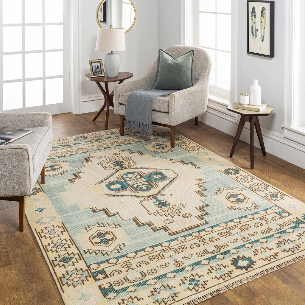 McColl Hand Knotted Wool Blend Rug - Clearance