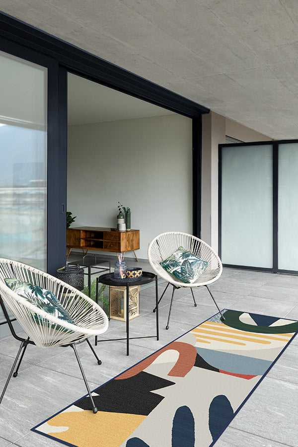 Medley Multicolor Outdoor Rug