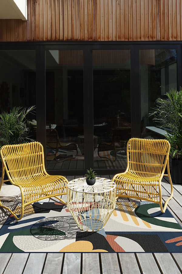 Medley Multicolor Outdoor Rug