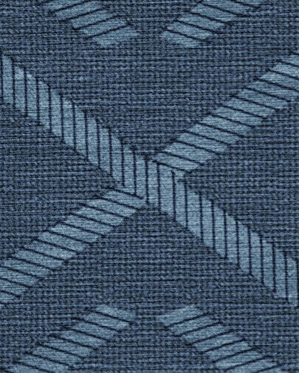 Memphis Blue Flatwoven Rug by Jonathan Adler