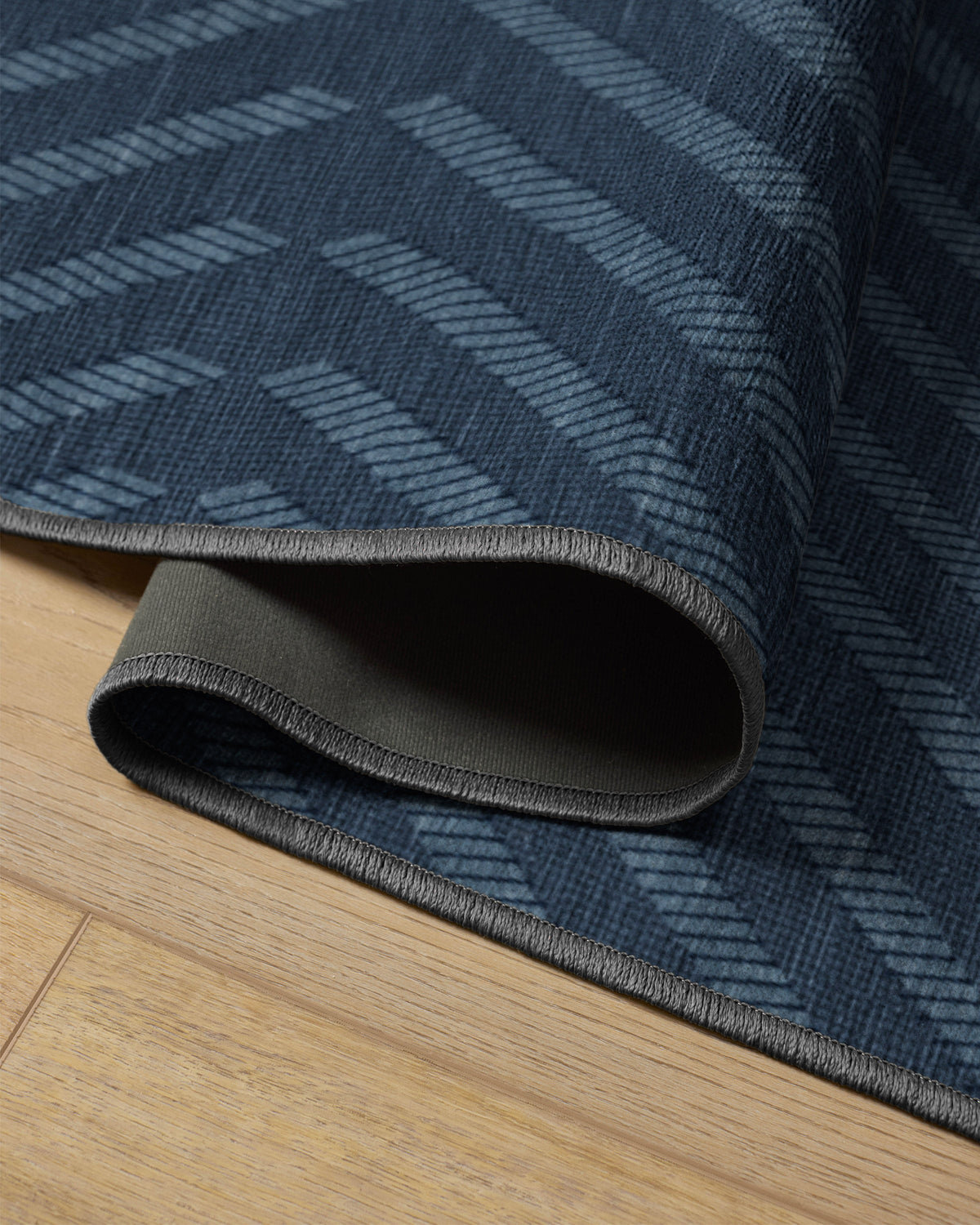 Memphis Blue Flatwoven Rug by Jonathan Adler