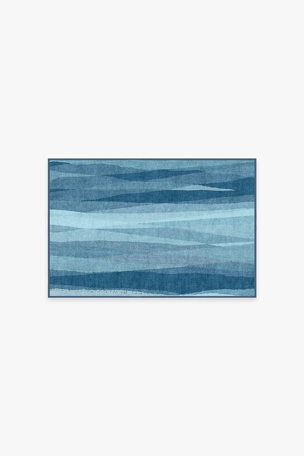 Meridian Blue Flatwoven Rug