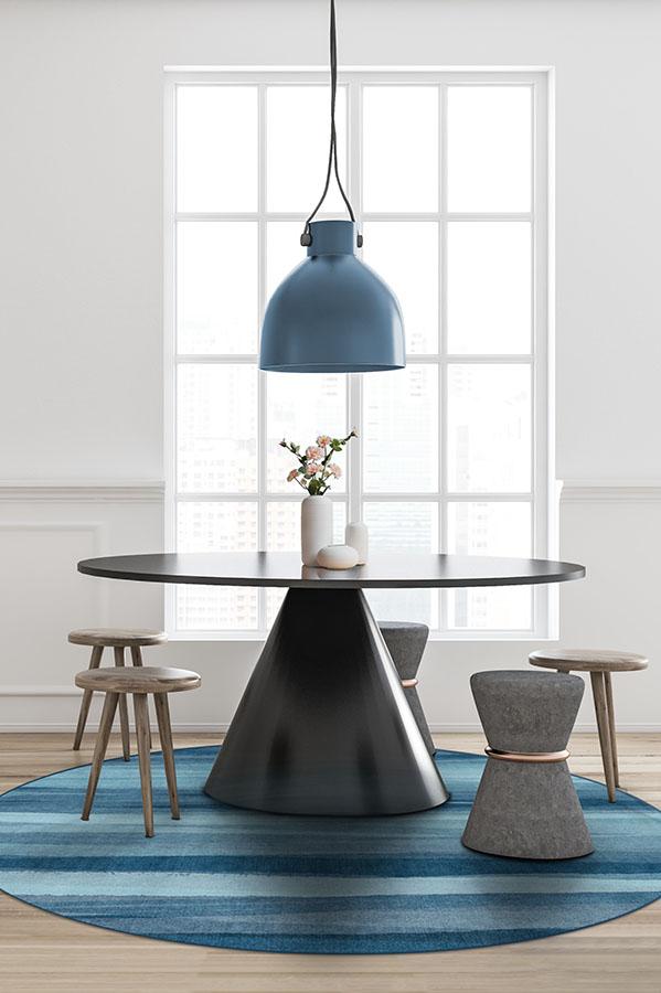 Meridian Blue Flatwoven Rug