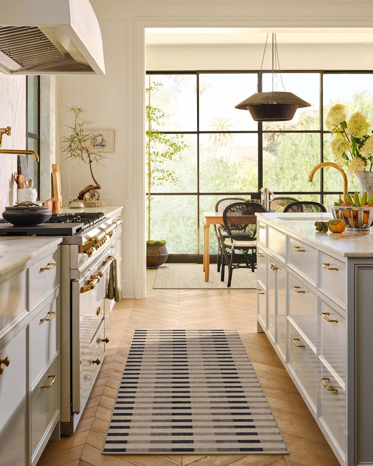 Merritt Taupe & Charcoal Flatwoven Rug