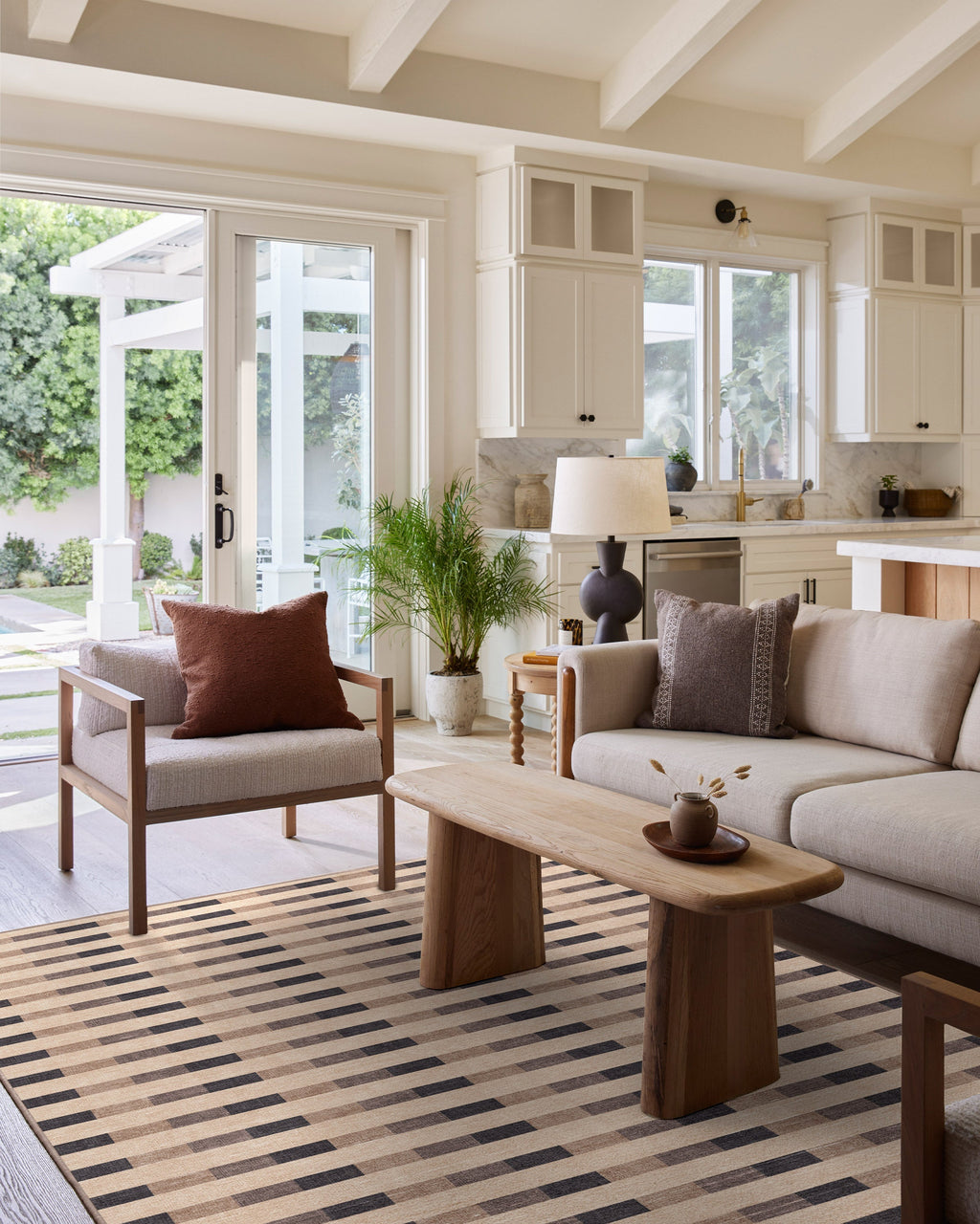 Merritt Taupe & Charcoal Flatwoven Rug