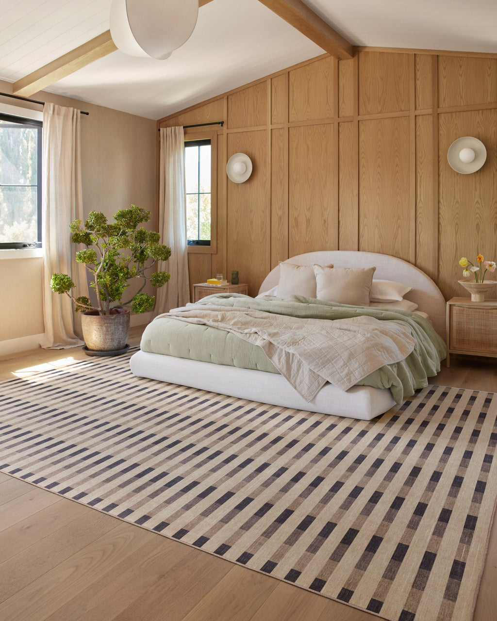 Merritt Taupe & Charcoal Flatwoven Rug