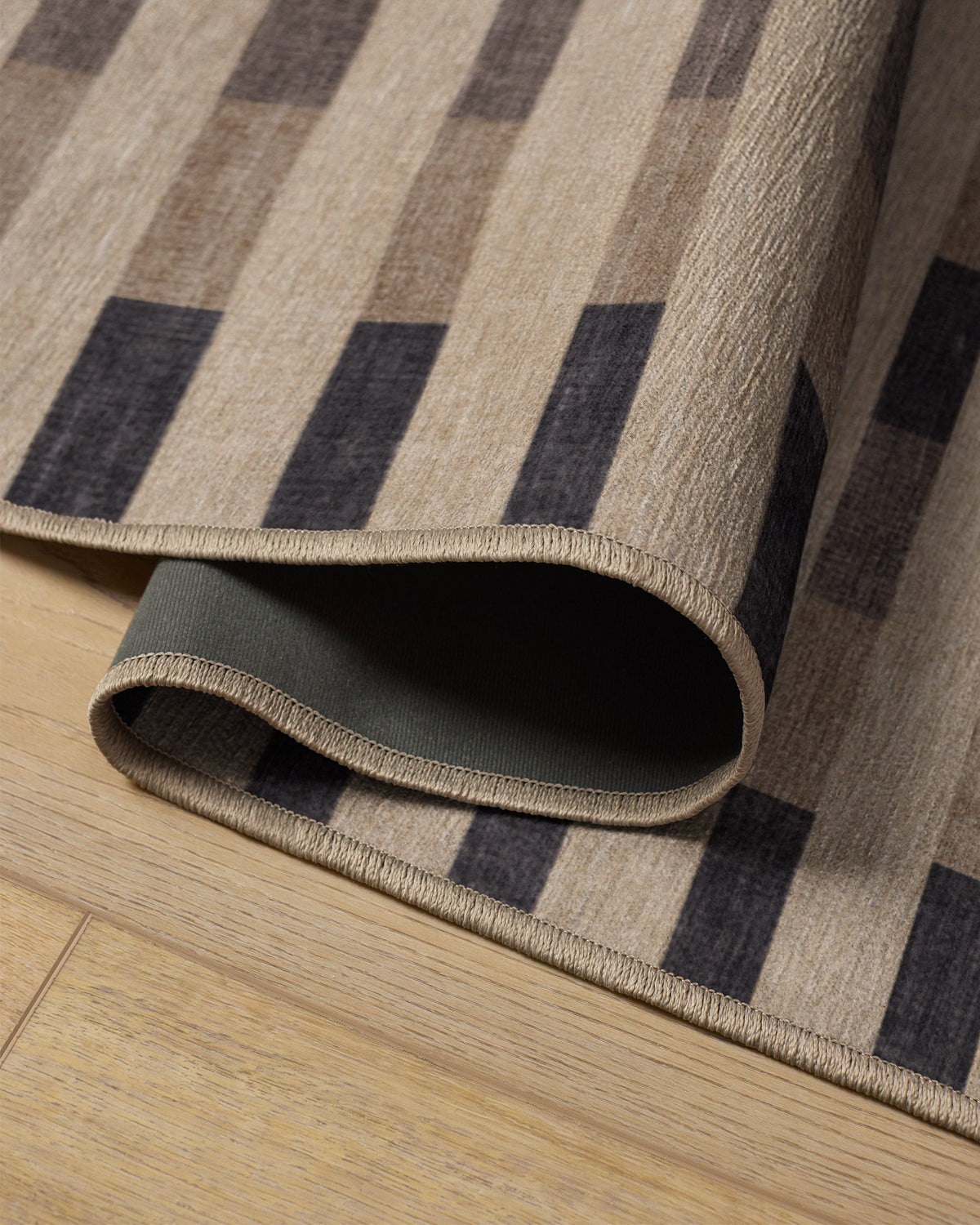 Merritt Taupe & Charcoal Flatwoven Rug