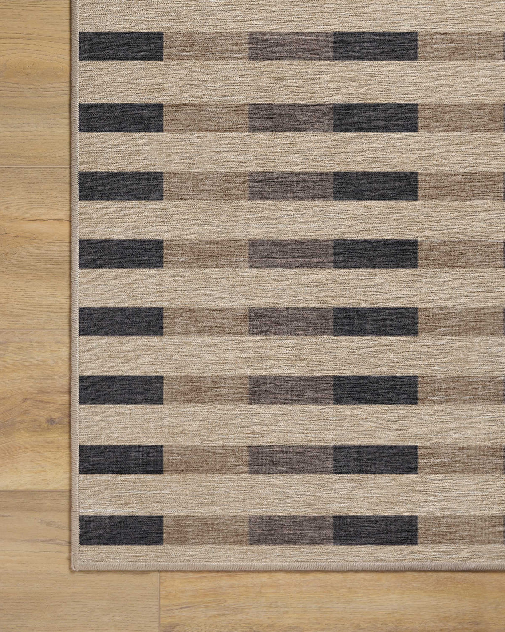 Merritt Taupe & Charcoal Flatwoven Rug