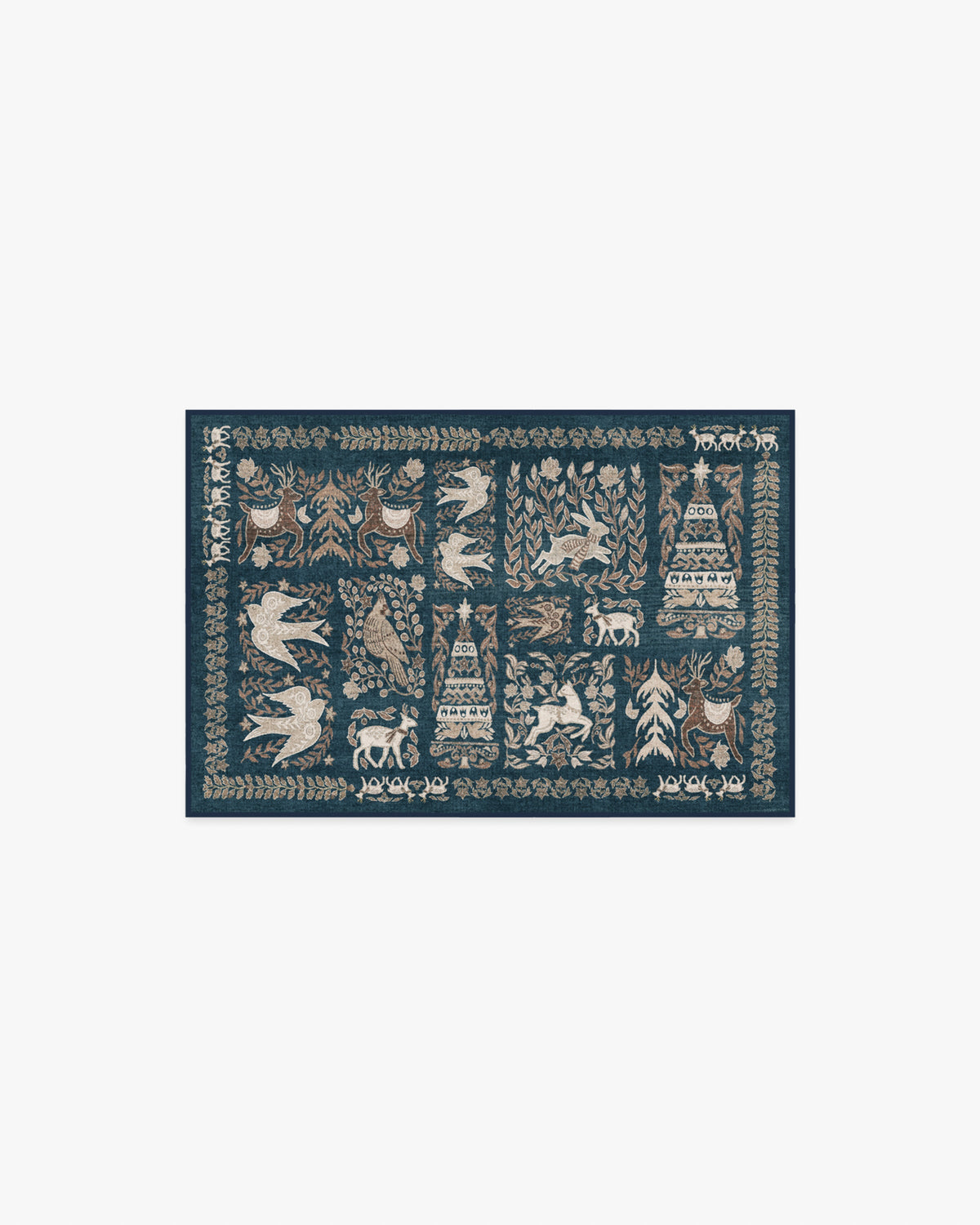 Merriweather Navy & Gold Rug