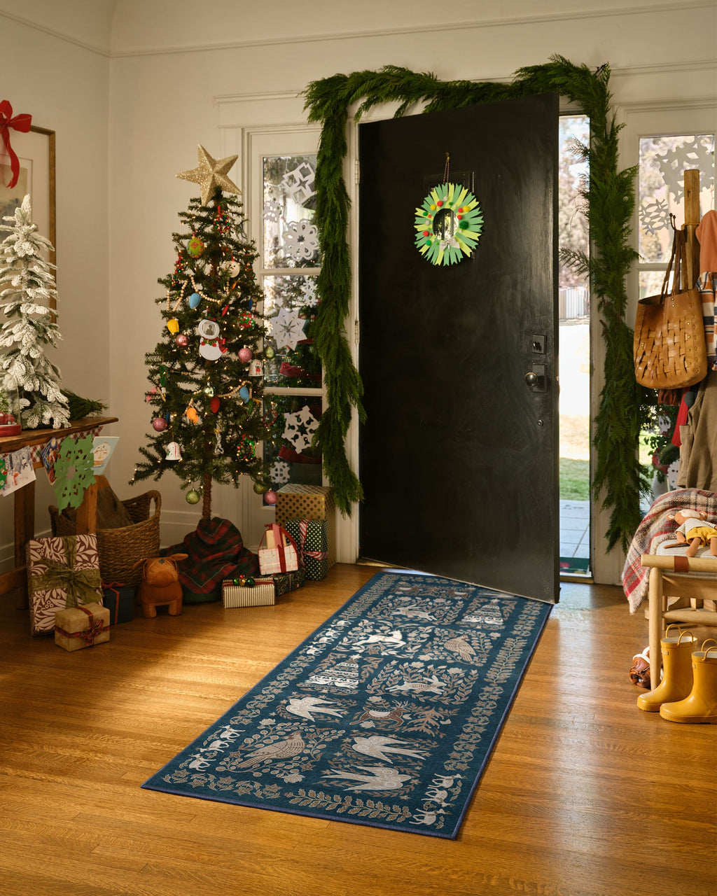 Merriweather Navy & Gold Rug