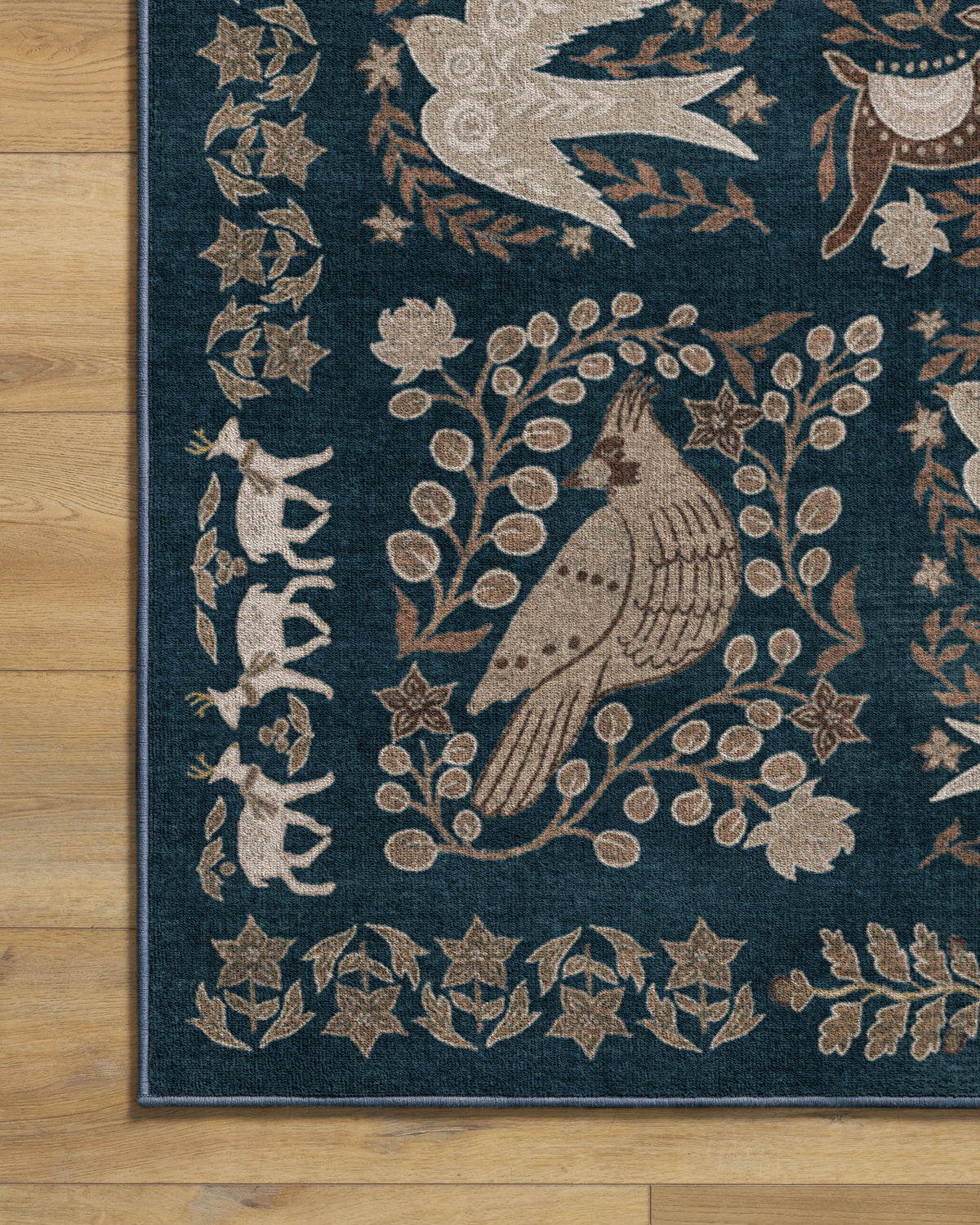 Merriweather Navy & Gold Rug