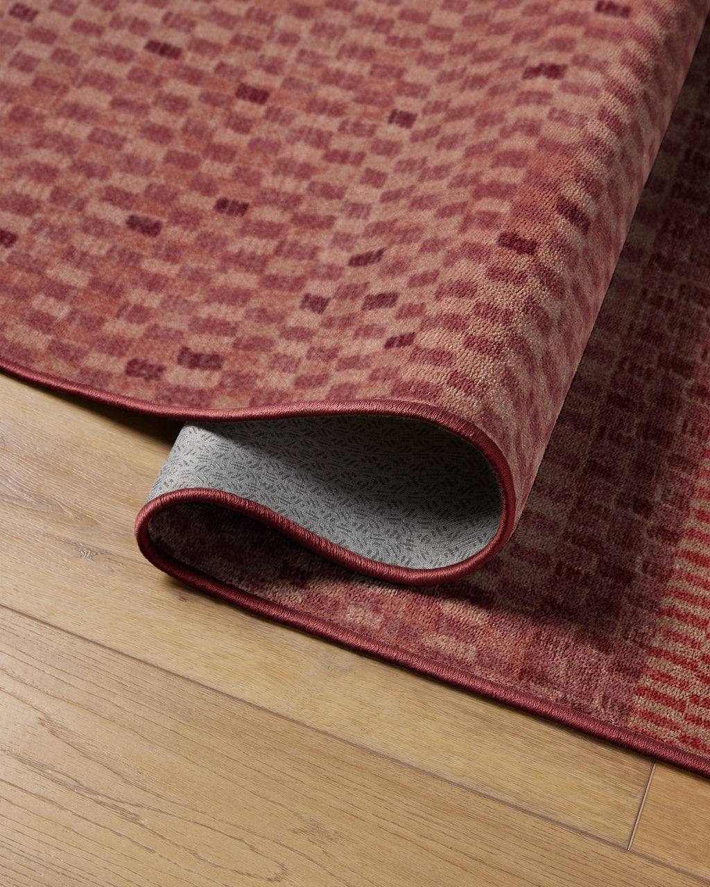 Mesa Check Red Rug