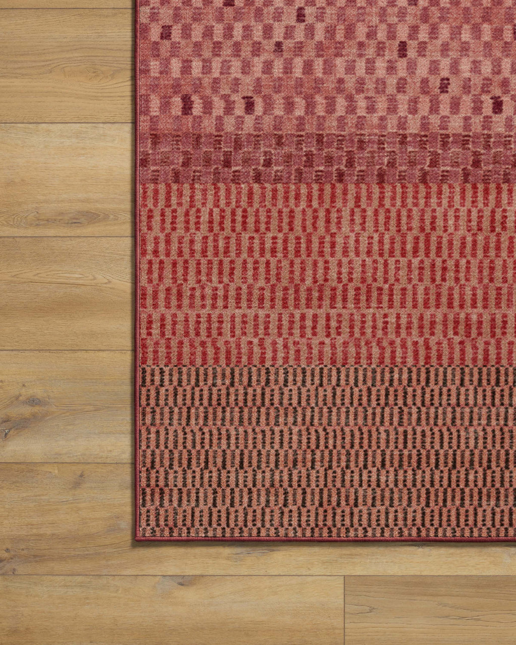 Mesa Check Red Rug