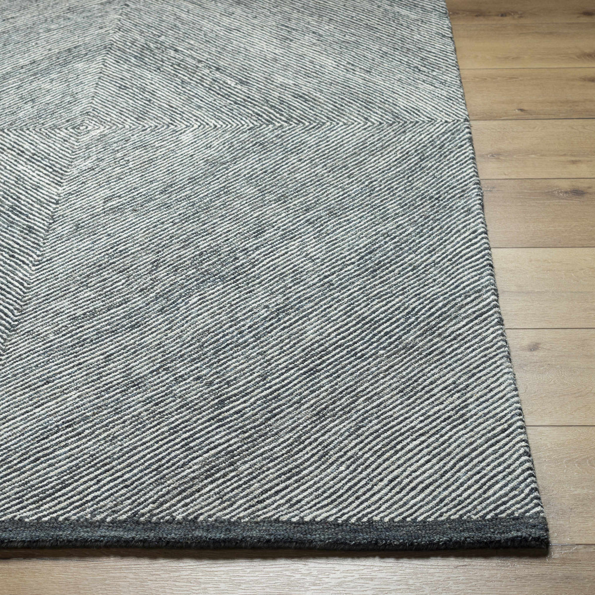 Wool Texture Area Rug - Clearance