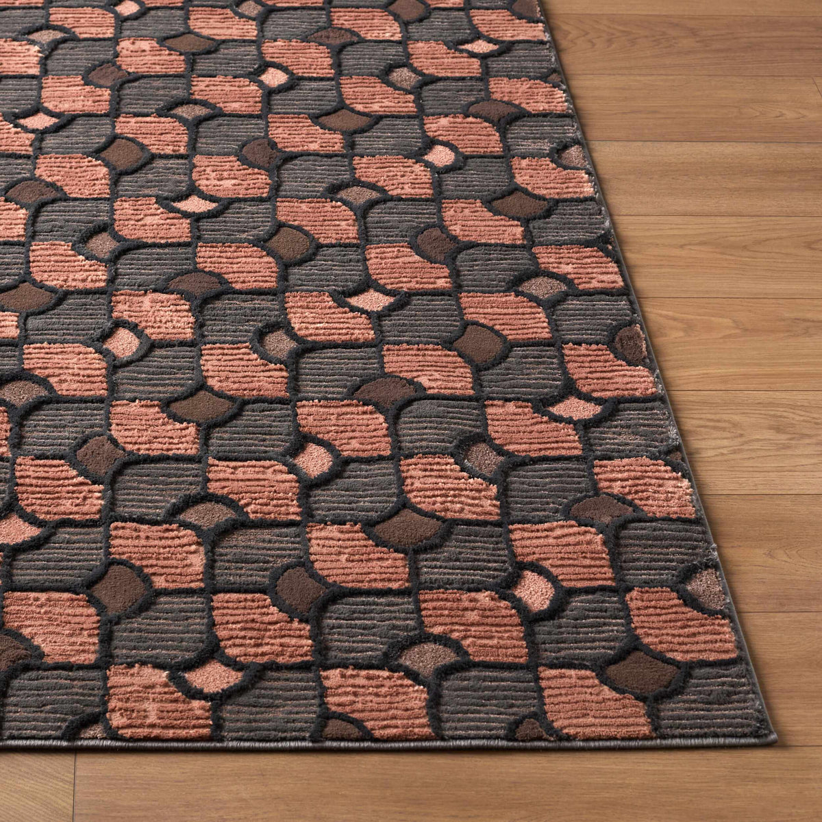 Josiah Contemporary Washable Area Rug