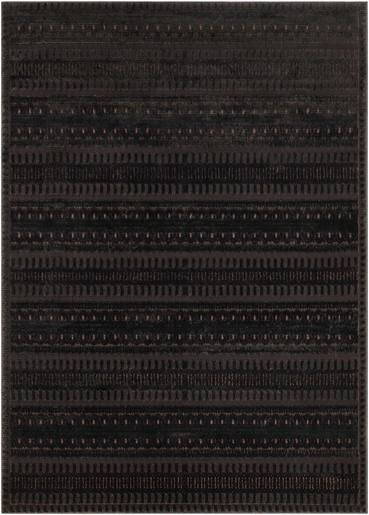 Hikaru Contemporary Washable Area Rug
