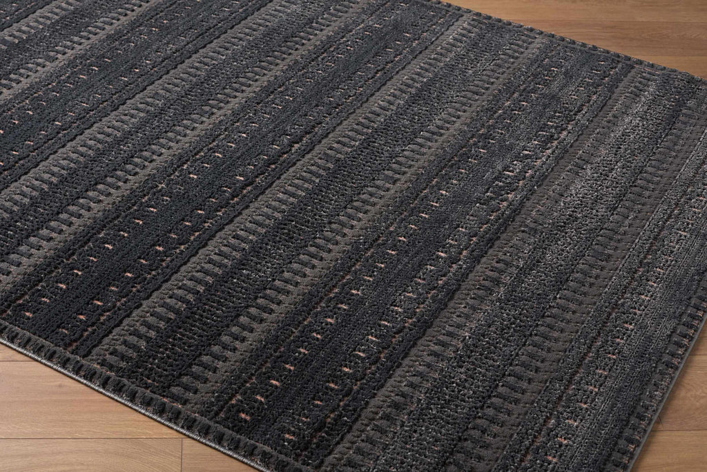 Hikaru Contemporary Washable Area Rug