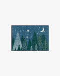Midnight Grove Navy Flatwoven Rug