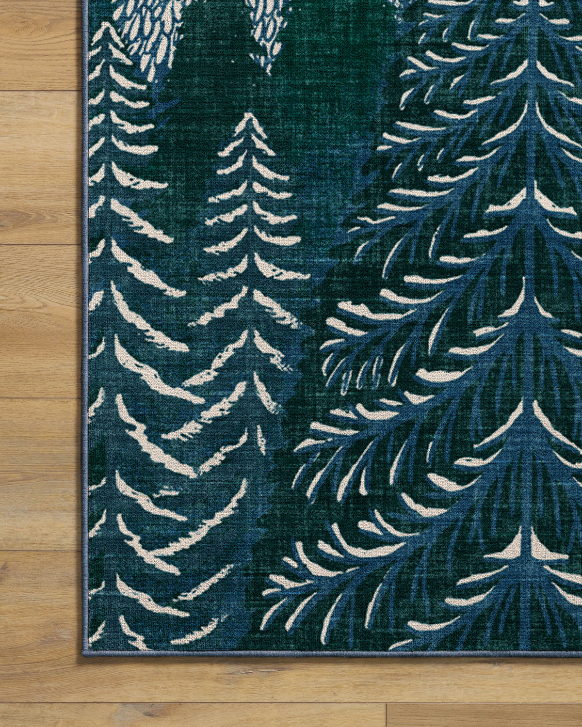 Midnight Grove Navy Rug