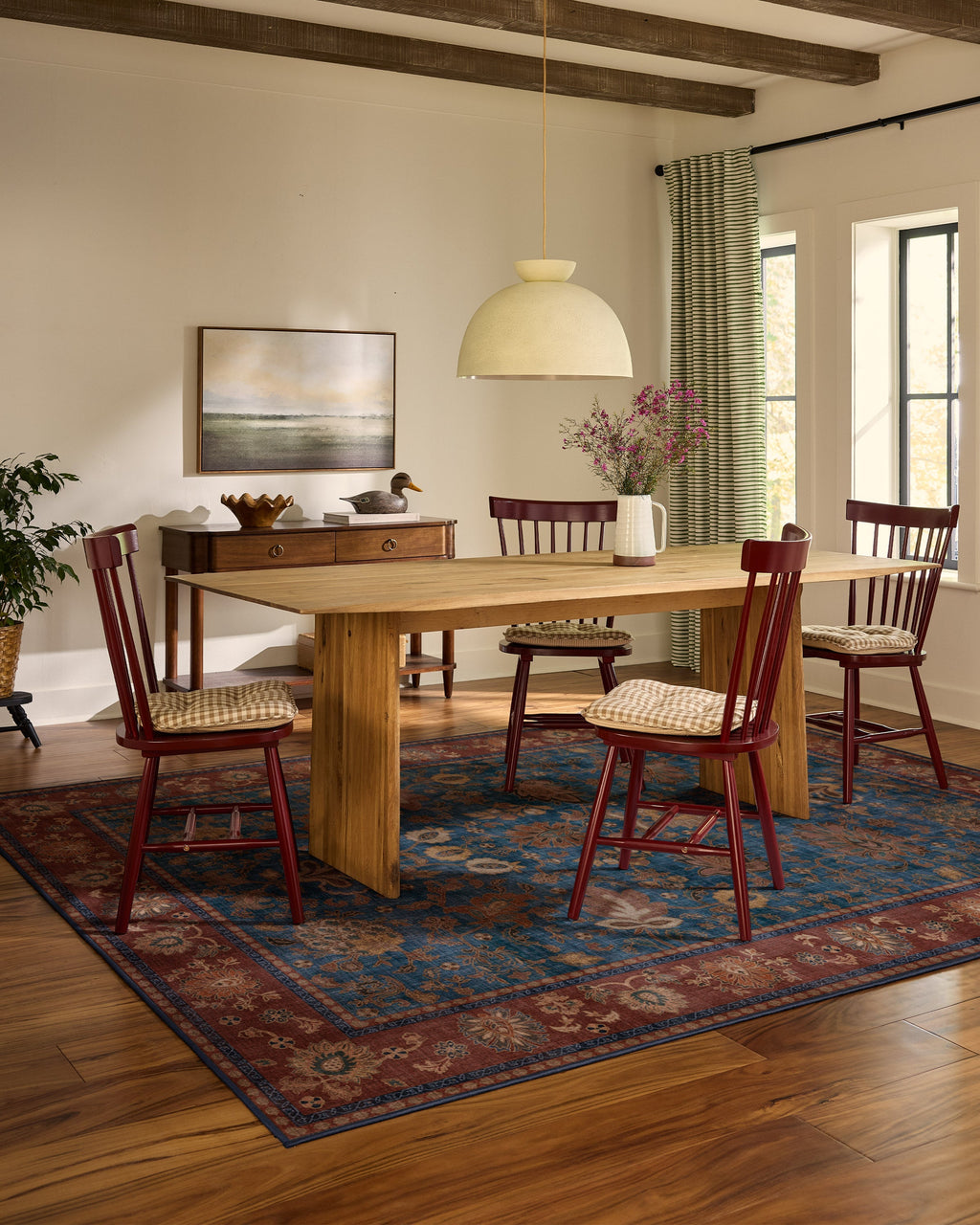 Miere Golden Brown Flatwoven Rug