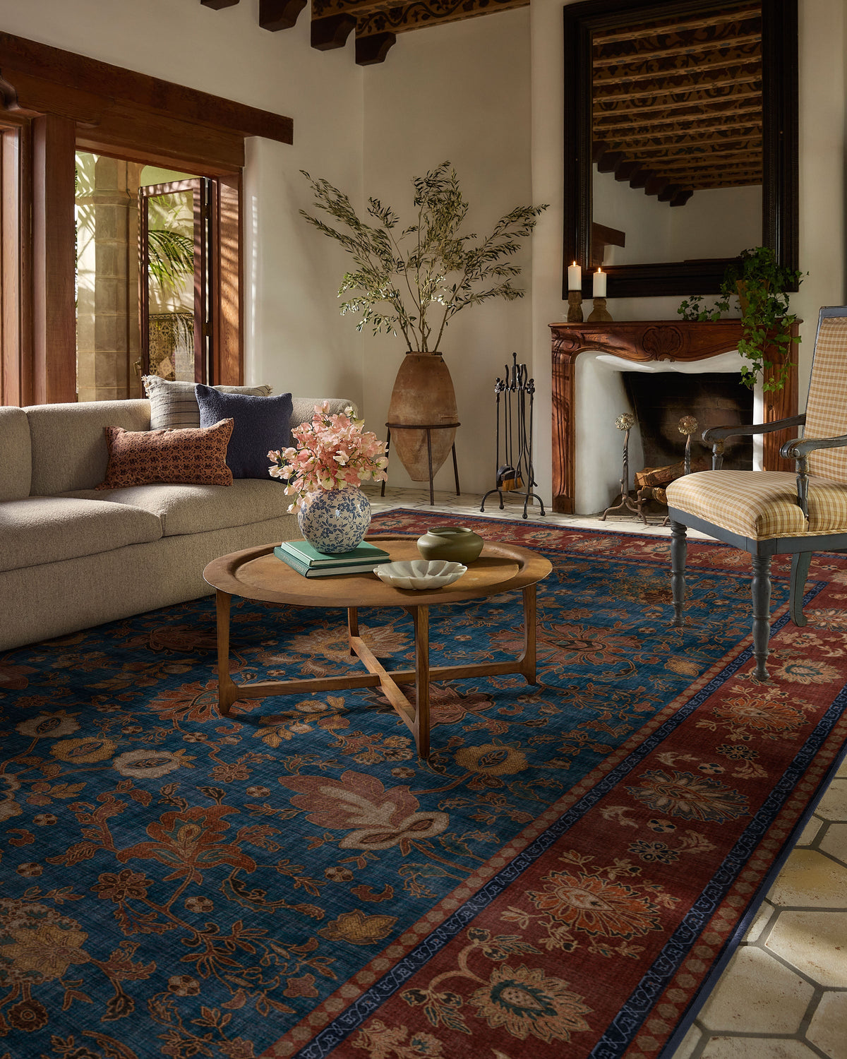 Miere Golden Brown Flatwoven Rug