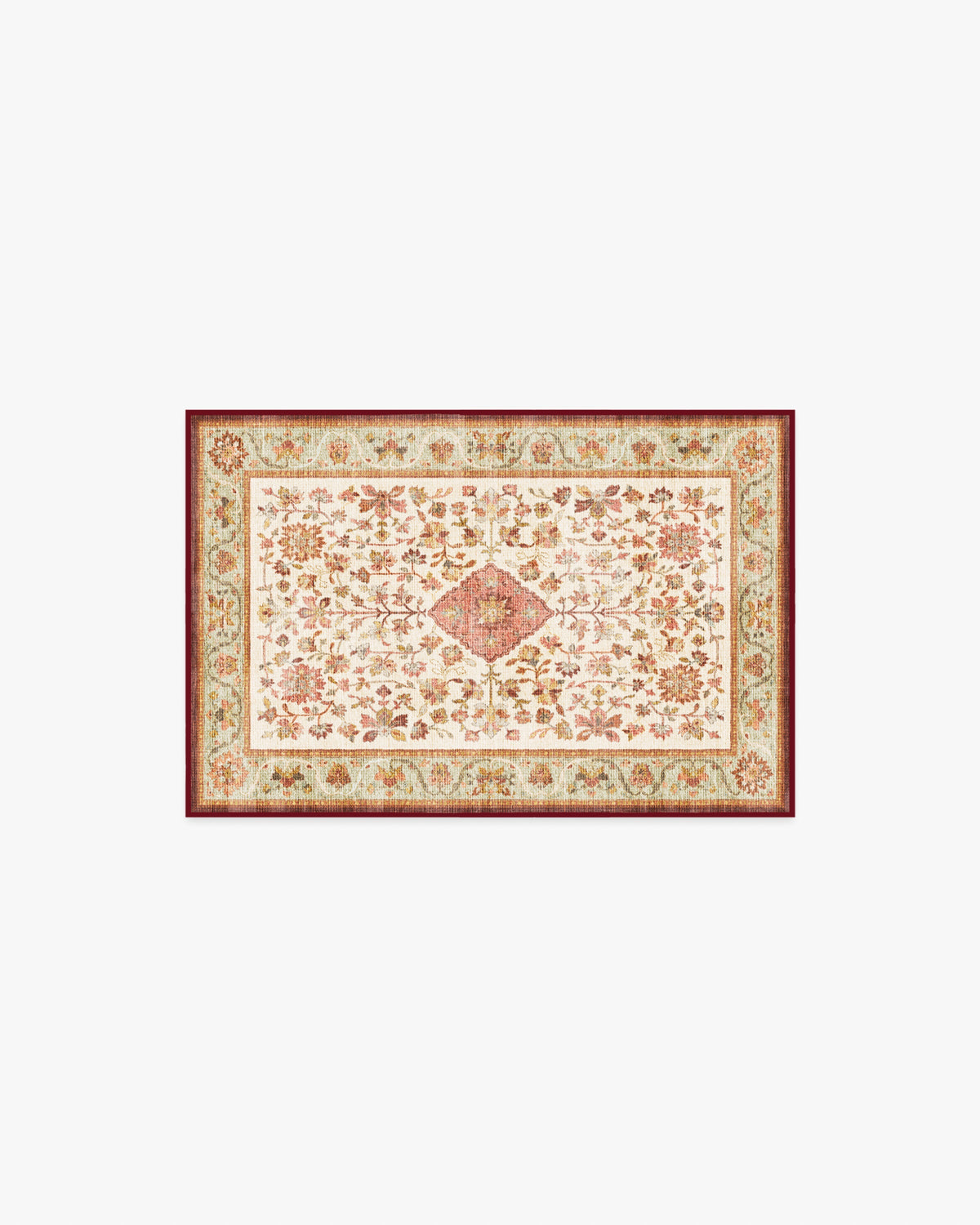 Mina Warm Cream & Rust Rug