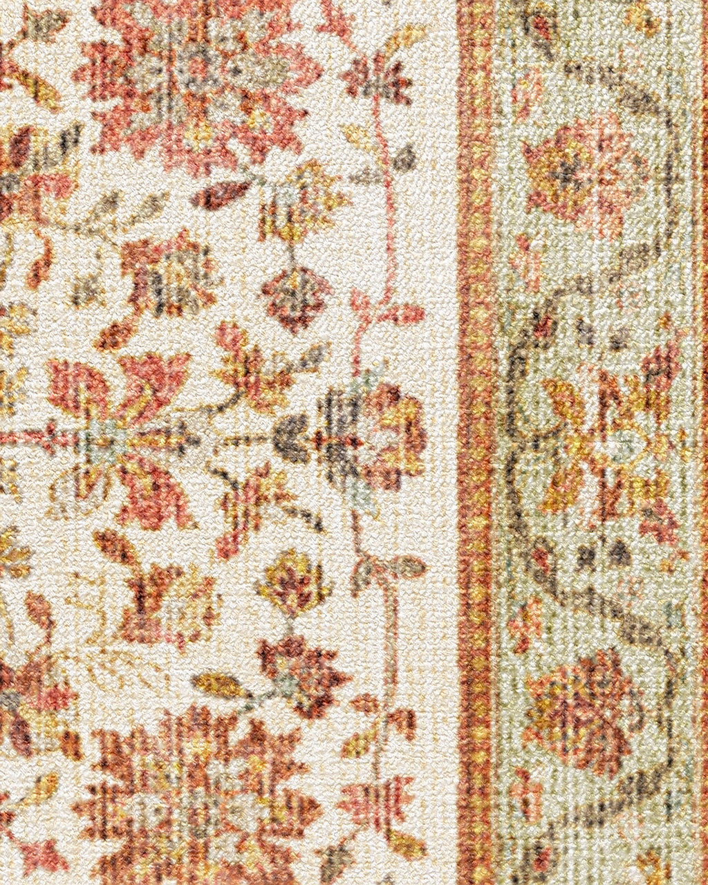 Mina Warm Cream & Rust Rug