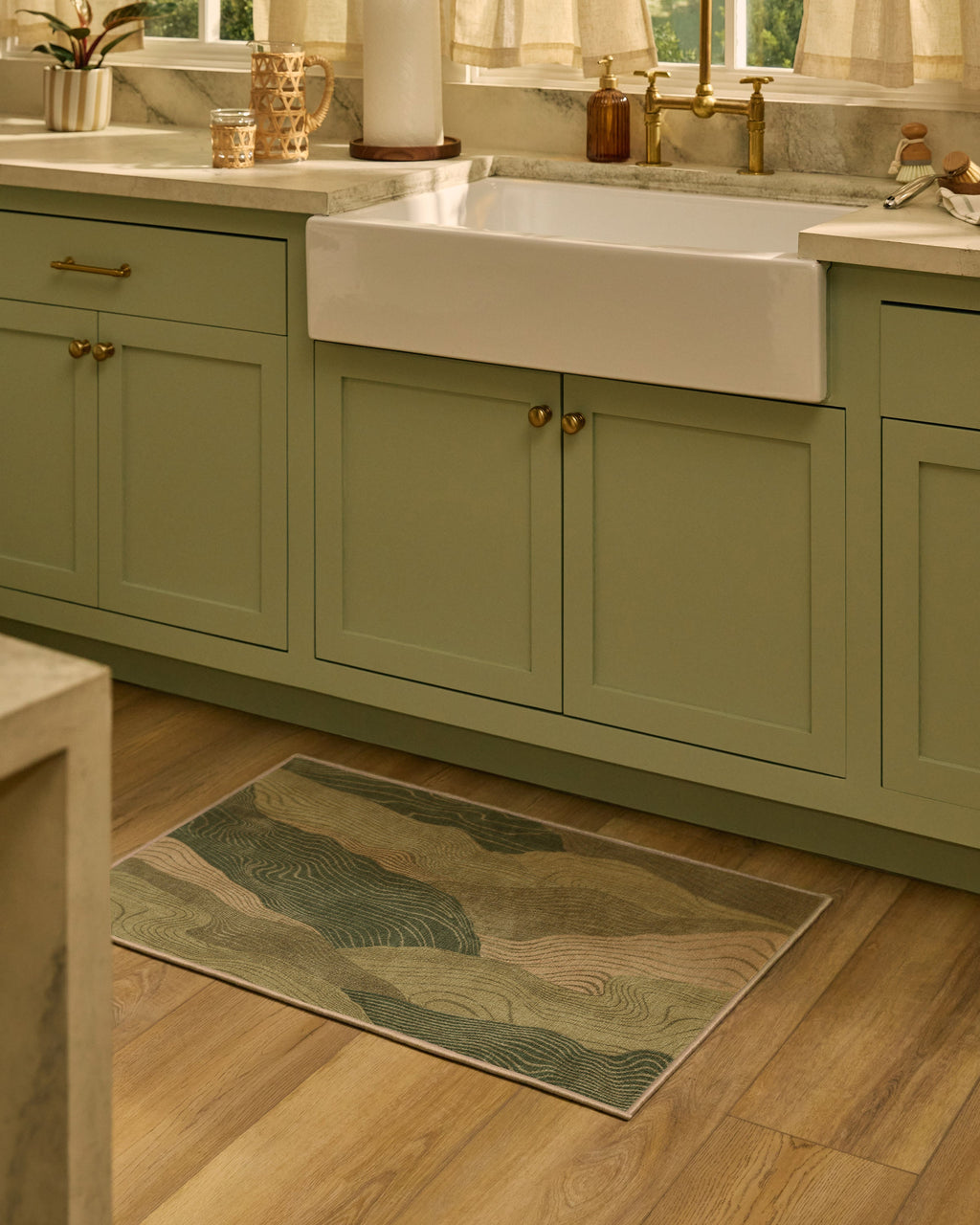 Mirage Sage & Tan Rug