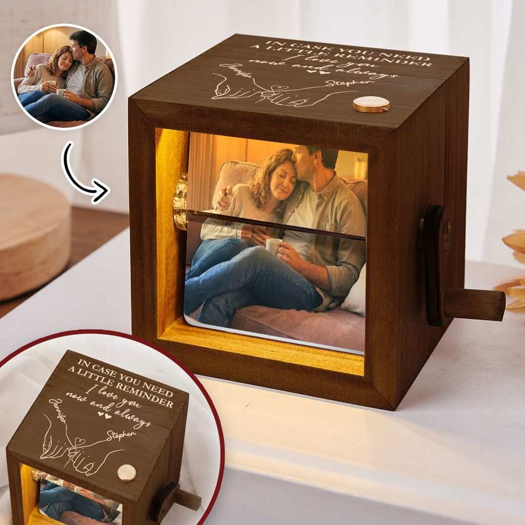 A Little Reminder - Personalized Photo Flipbook Animation Box