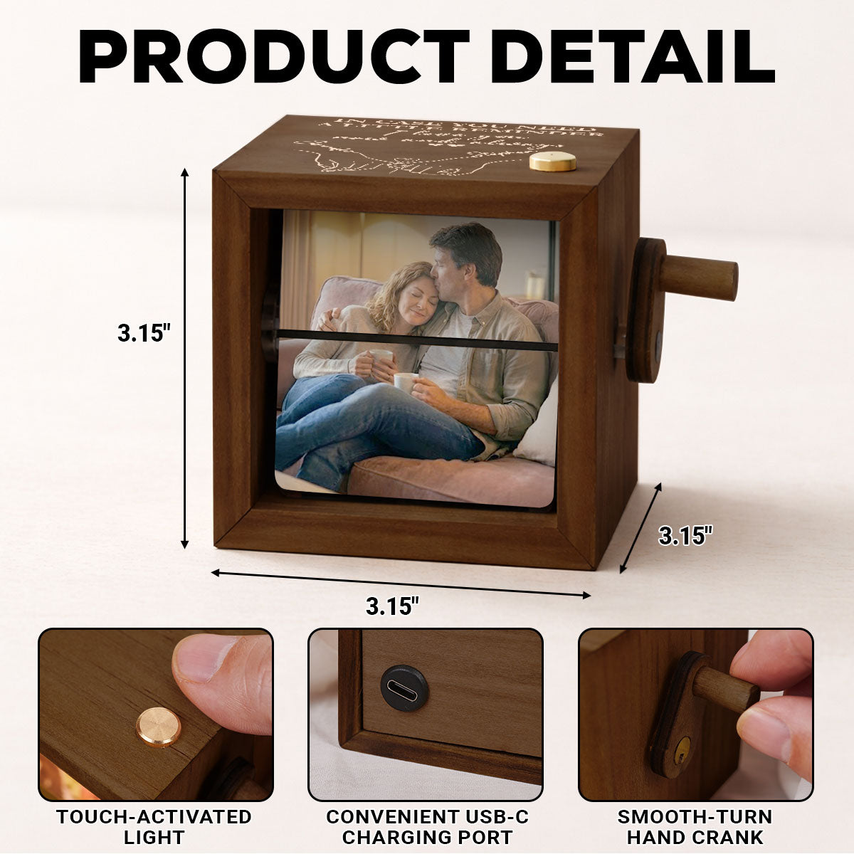 A Little Reminder - Personalized Photo Flipbook Animation Box