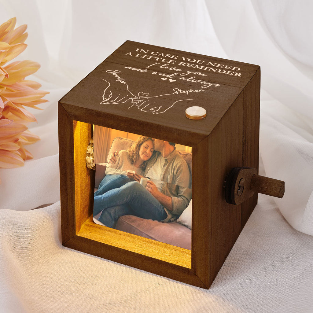 A Little Reminder - Personalized Photo Flipbook Animation Box